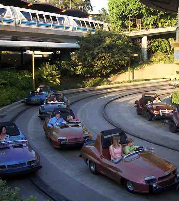 Autotopia Car Ride Disneyland