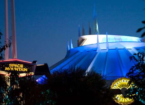 Space Mountain Disneyland