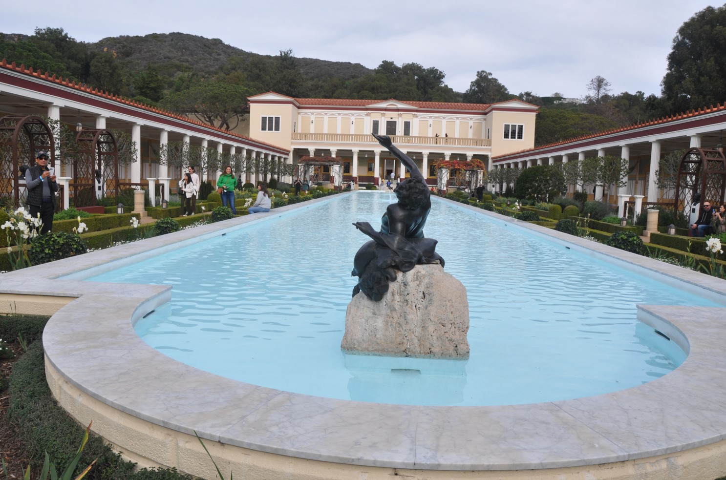 Getty Villa pool