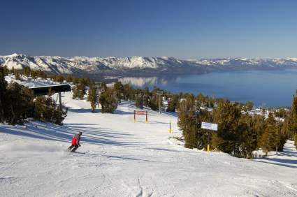 Lake Tahoe ski vacation