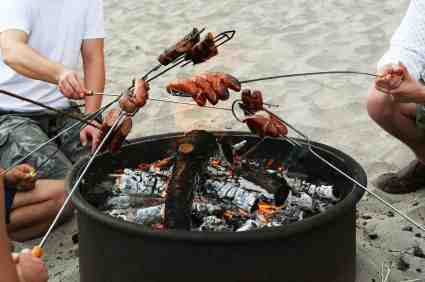 San Diego Beach Firepits Beach Barbeque