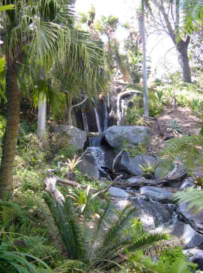 San Diego waterfall