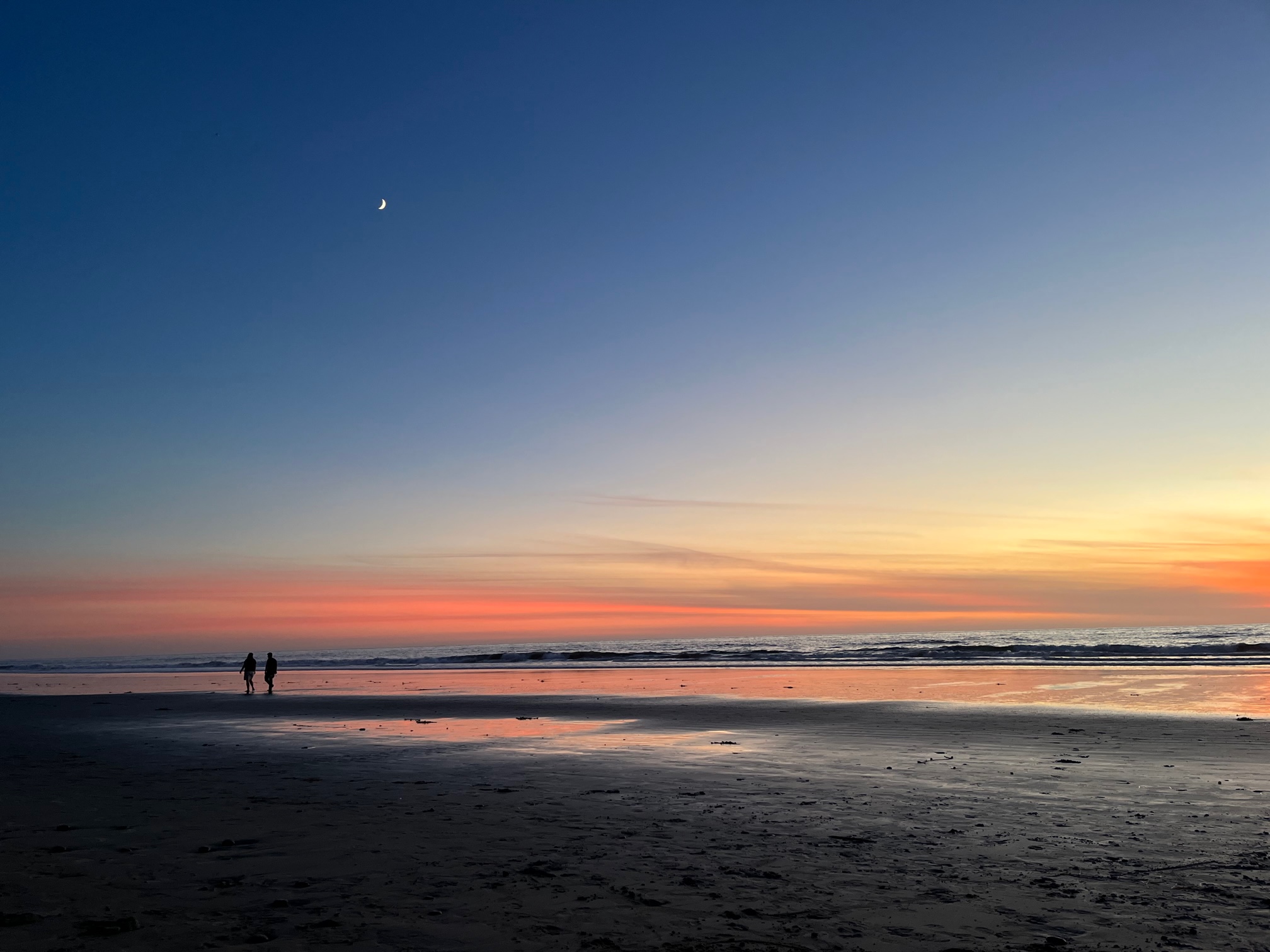 Sunset at Low Tide