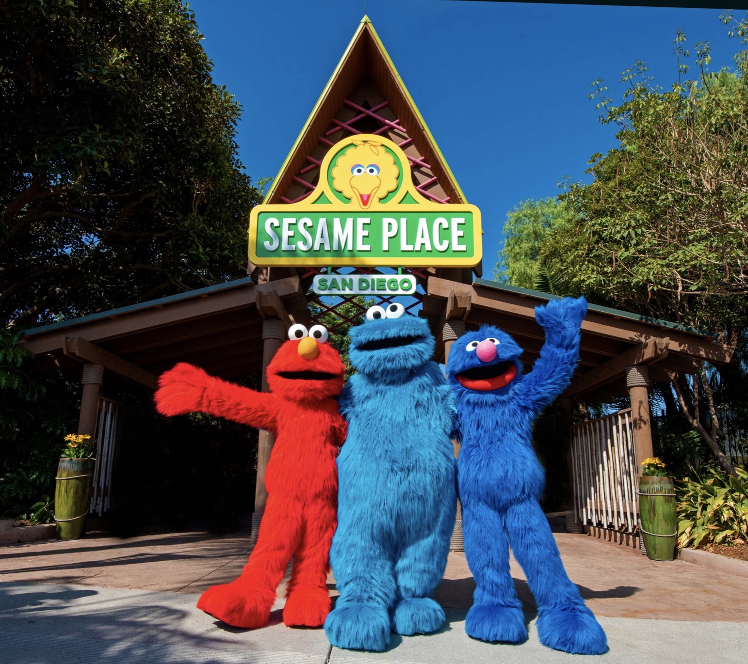 Sesame Place Entrance