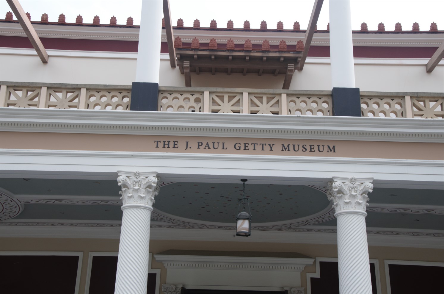 J Paul Getty Museum at Gettty Villa