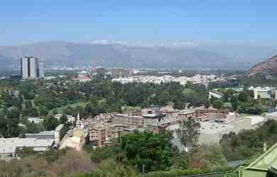 Universal Studios Hollywood Aerial View