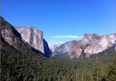 Yosemite Pictures from Tunnel View