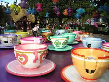 Tea Cups Ride Disneyland