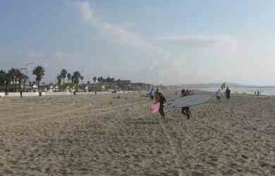 San Diego Beach Surfing