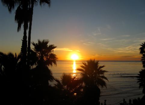 San Diego Sunset Pacific Ocean