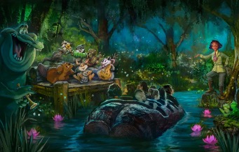 Tiana's Bayou Adventure Disneyland